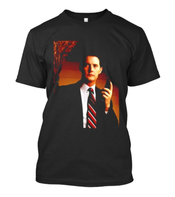 Dale Cooper Twin Peaks Iconic Red Room Aesthetic T-Shirt
