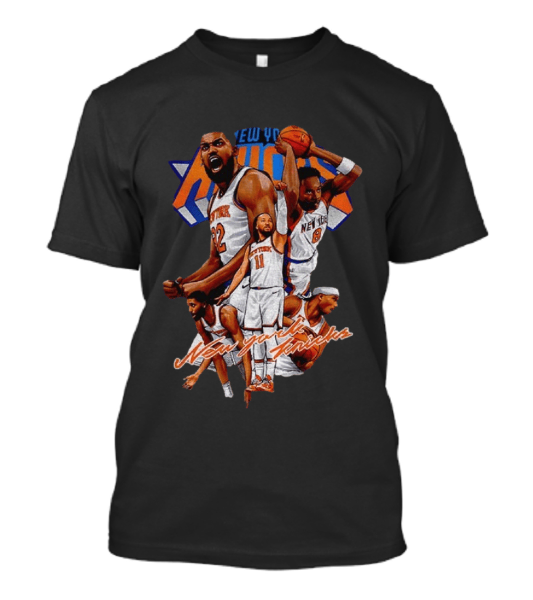 New York Knicks Basketball Players Game Day 2026 T-Shirt