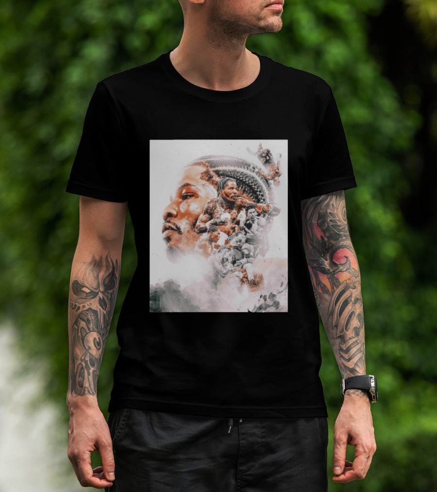 Gervonta Davis Tank Boxing Montage Fighter T-Shirt