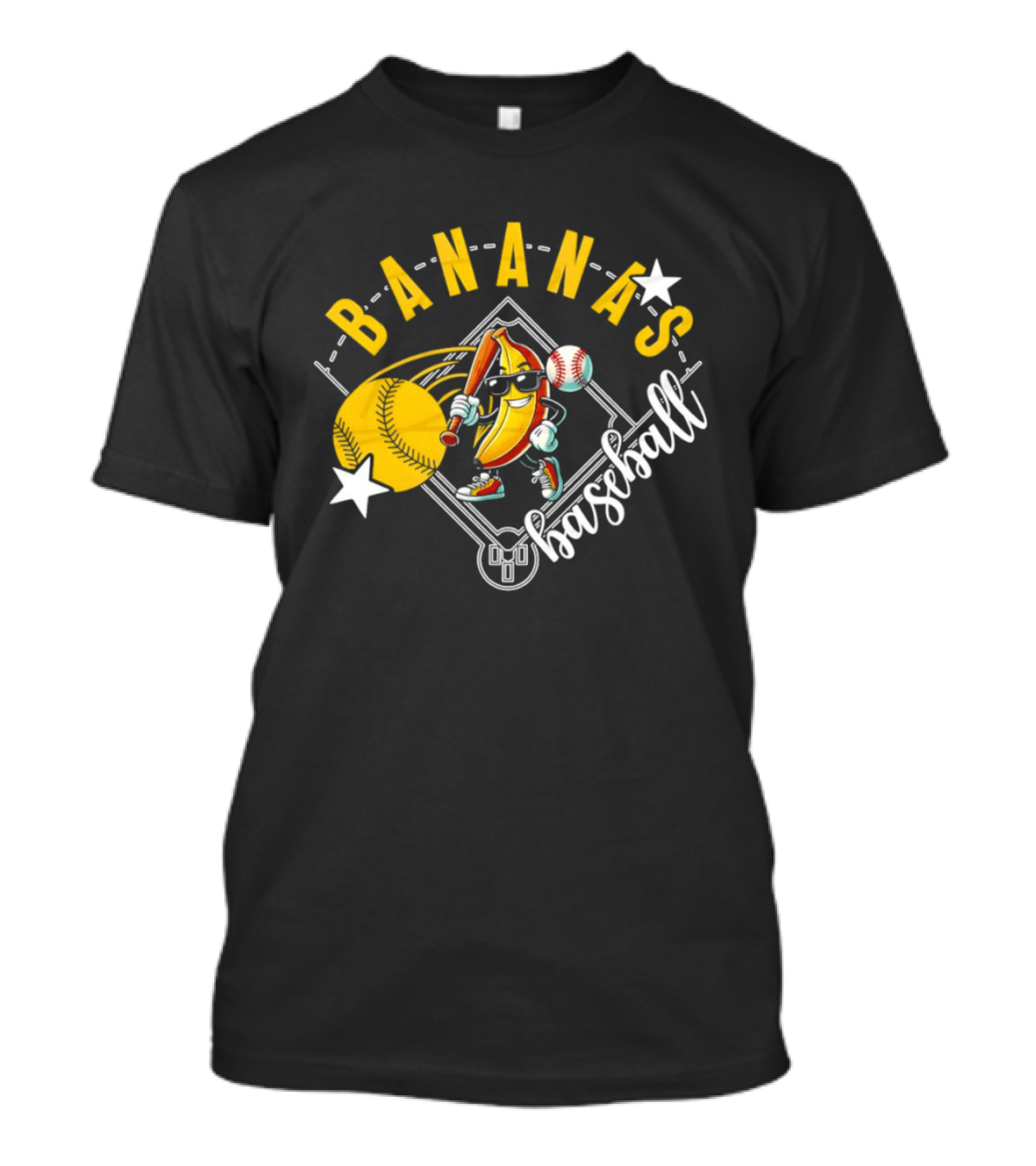 Savannah Bananas Baseball Cartoon 2026 Meme T-Shirt