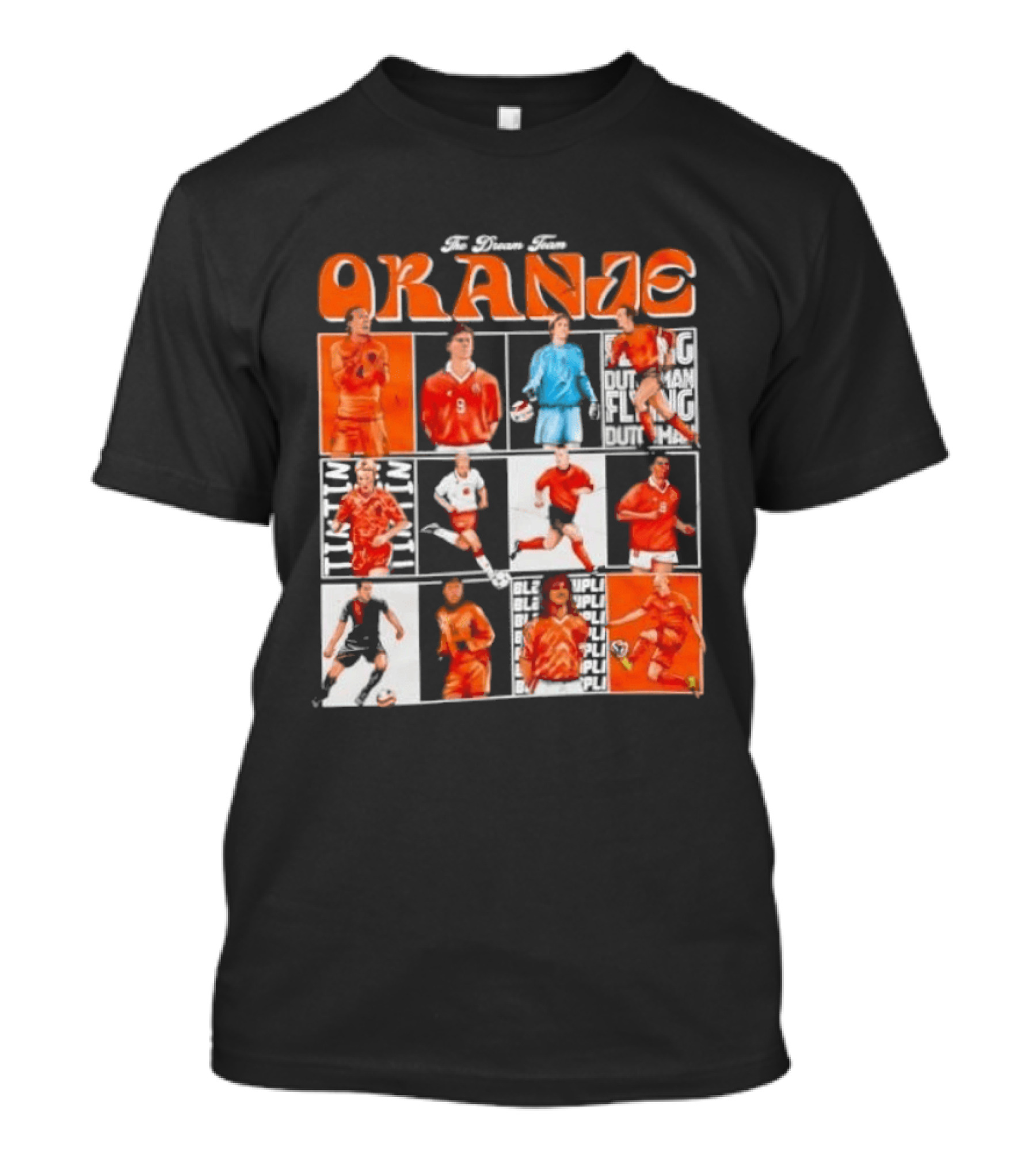 The Oranje Holland Football Legends Dream Team Series T-Shirt