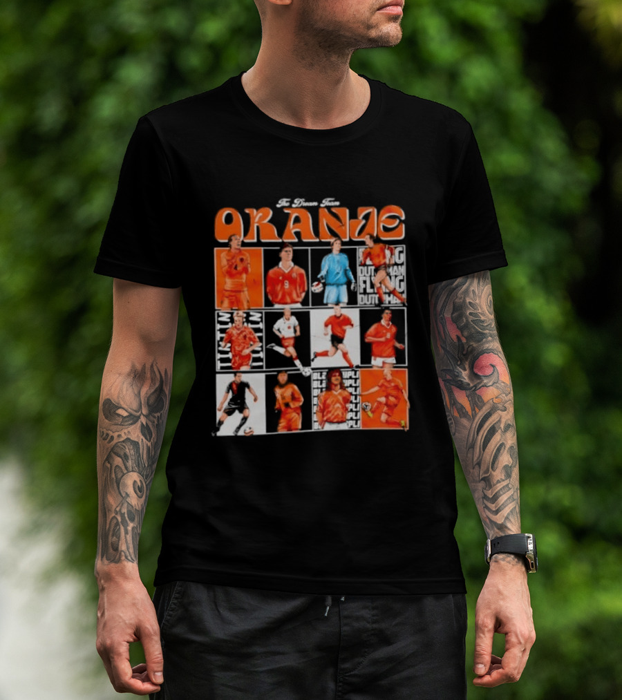 The Oranje Holland Football Legends Dream Team Series T-Shirt
