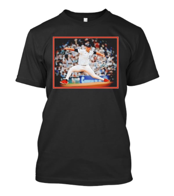 Tarik Skubal Detroit Tigers Pitcher Action Pose MLB Player 2026 Spotlight T-Shirt