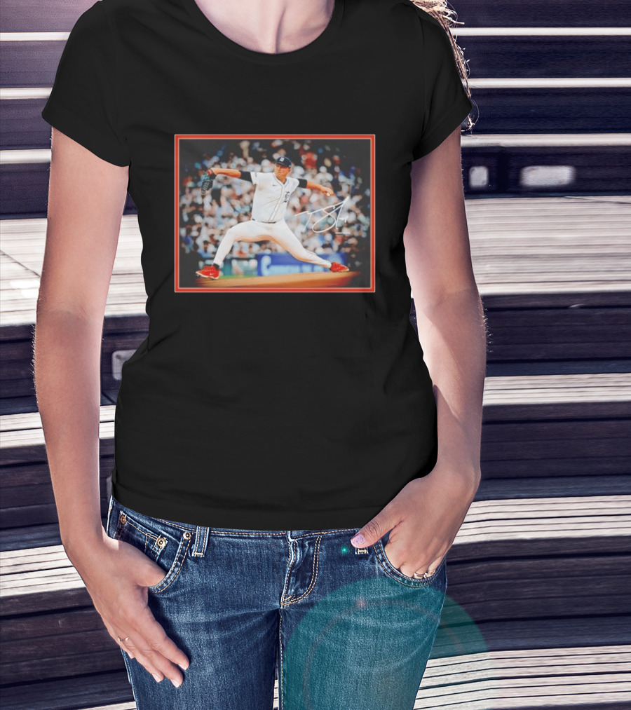 Tarik Skubal Detroit Tigers Pitcher Action Pose MLB Player 2026 Spotlight T-Shirt