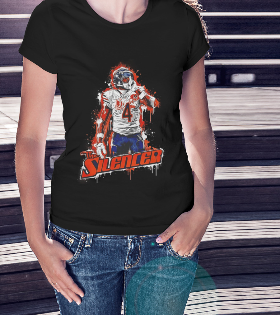 The Silencer D'Andre Swift Chicago Bears Football 2026 Official Merchandise T-Shirt