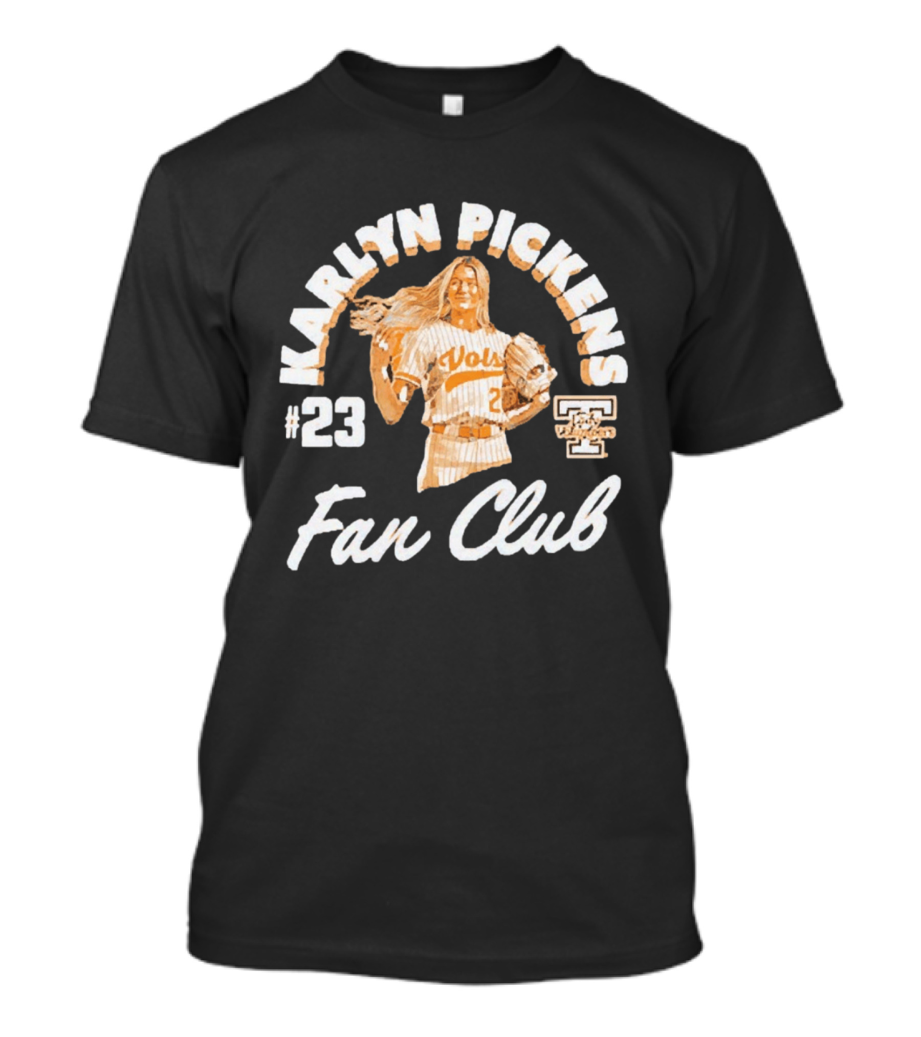 Karlyn Pickens #23 Tennessee Lady Vols Fan Club T-Shirt