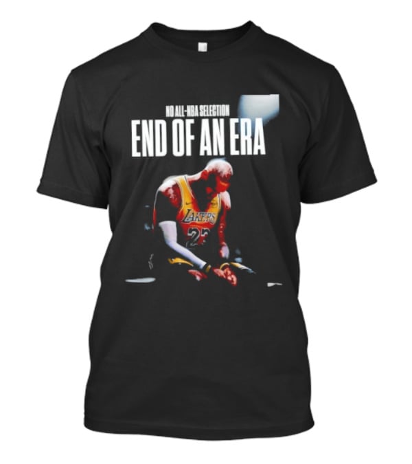 LeBron James End Of An Era NBA Lakers 23 T-Shirt