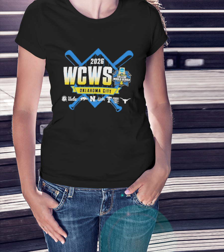 WCWS 2026 Oklahoma City NCAA Women's Softball Oklahoma Longhorns Sooners Gators T-Shirt