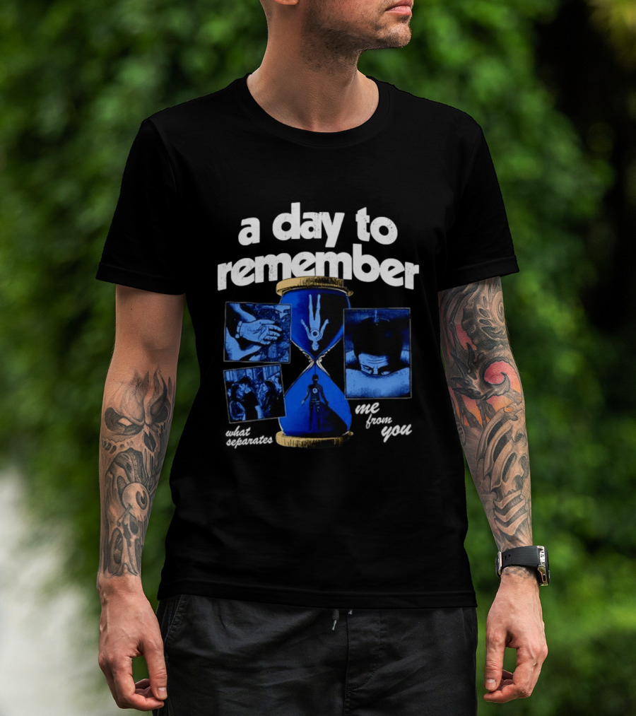 A Day To Remember Hourglass Album Art What Separates Me From You T-Shirt