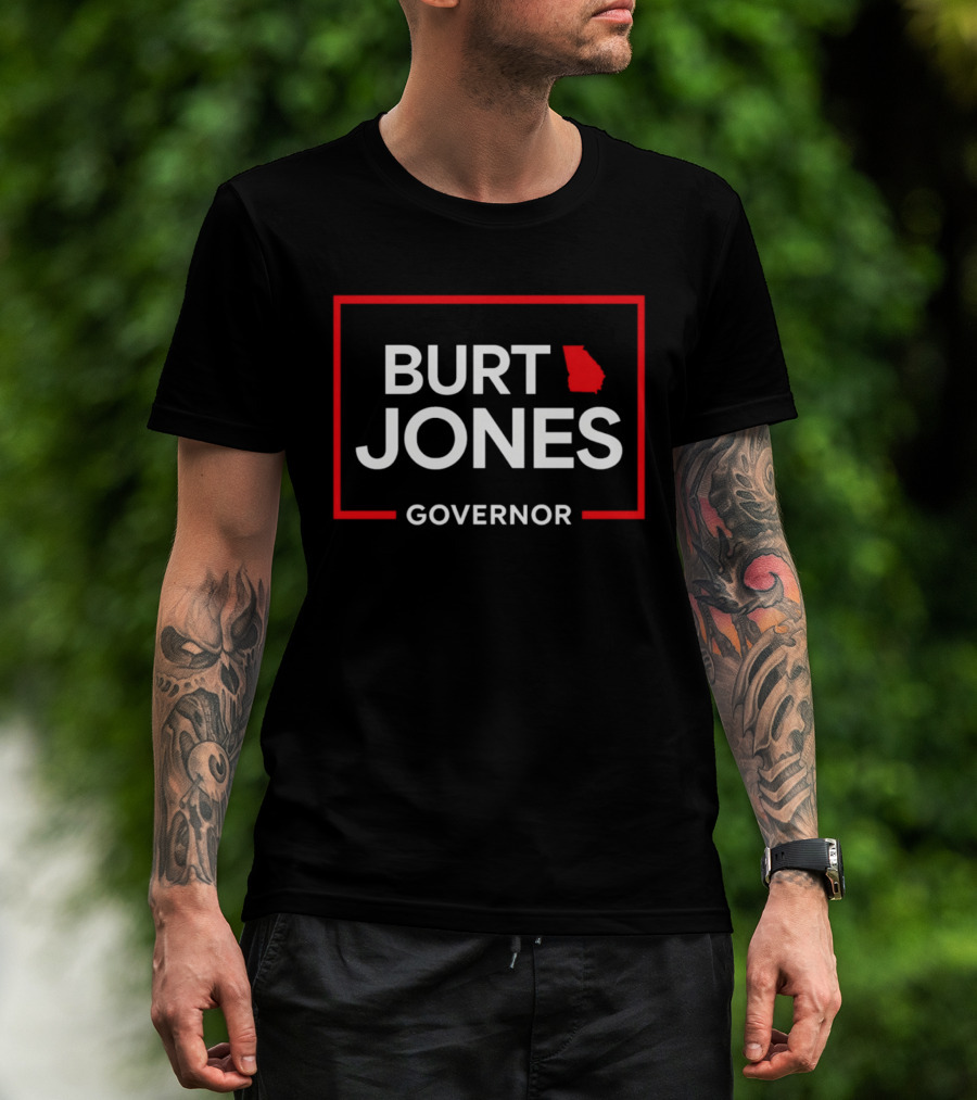 Burt Jones Governor 2026 Georgia Campaign T-Shirt