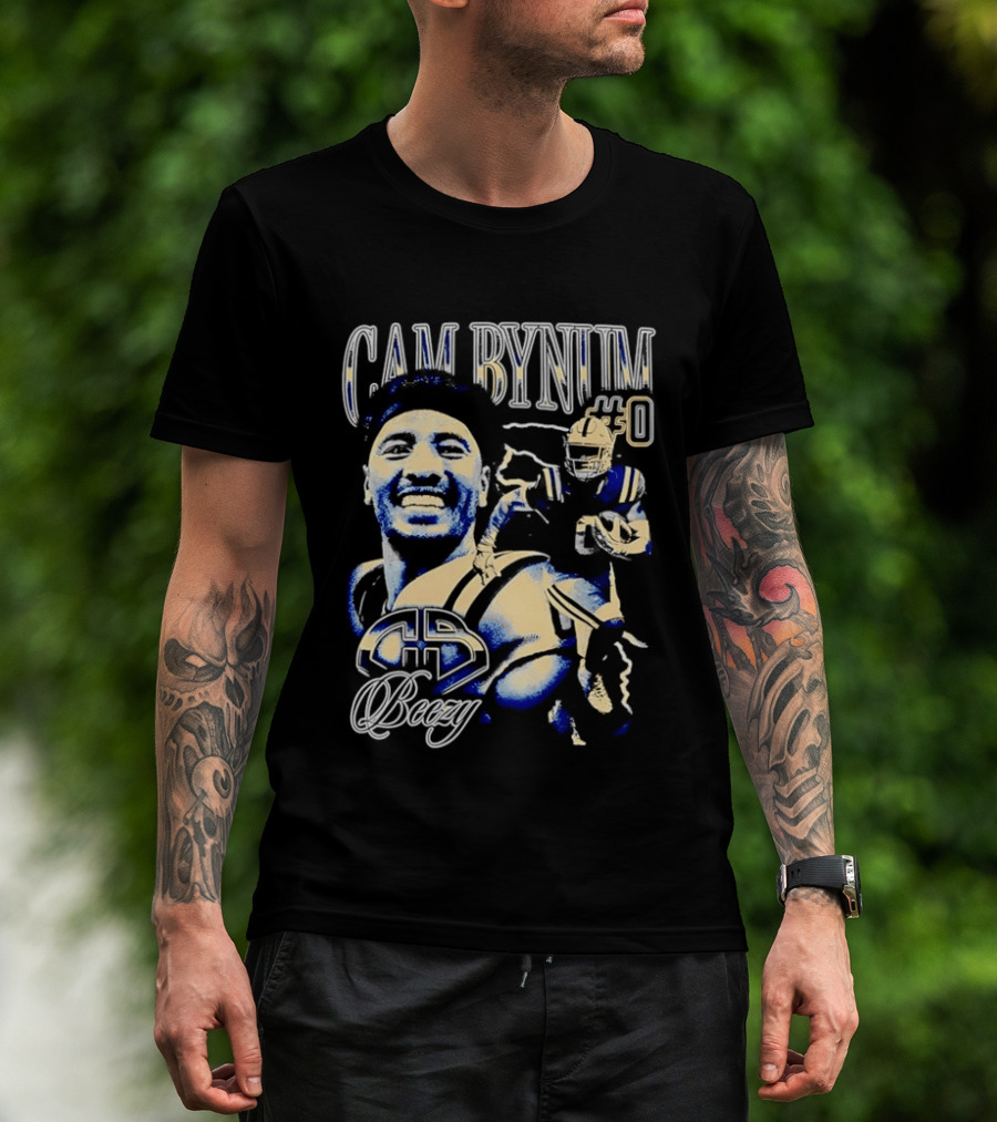 Cam Bynum #0 Colts Football 2024 T-Shirt