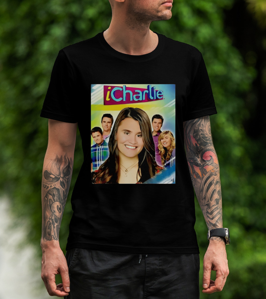 ICharlie Good Luck Charlie And ICarly Show Stars Cast T-Shirt