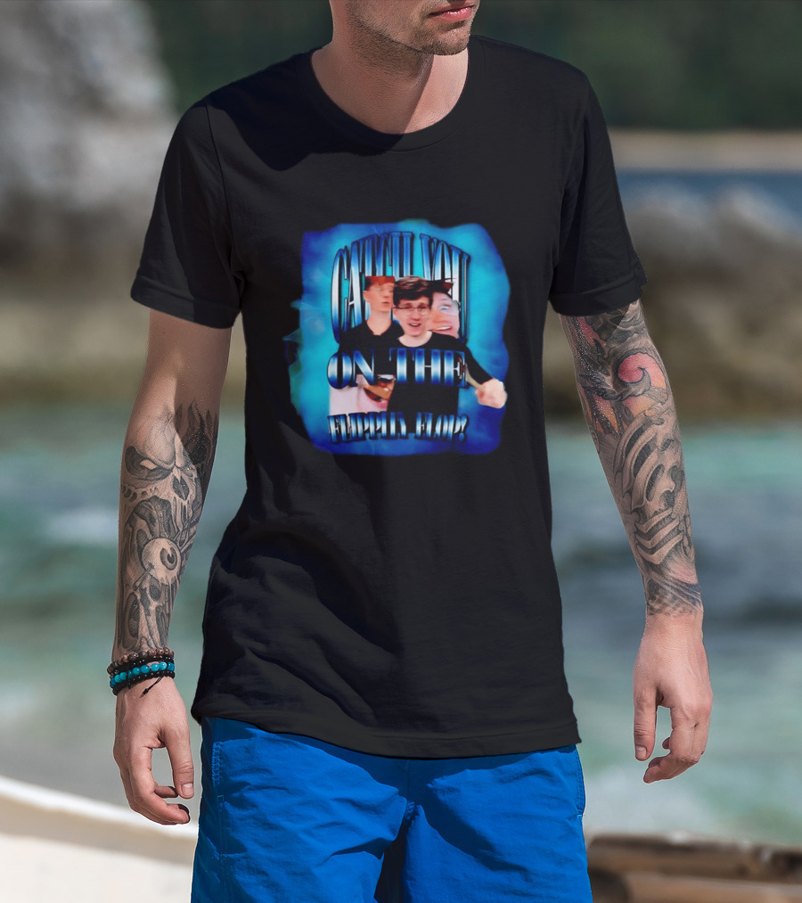 Catch You On The Flippity Flop Jack Massey Welsh Phrase T-Shirt
