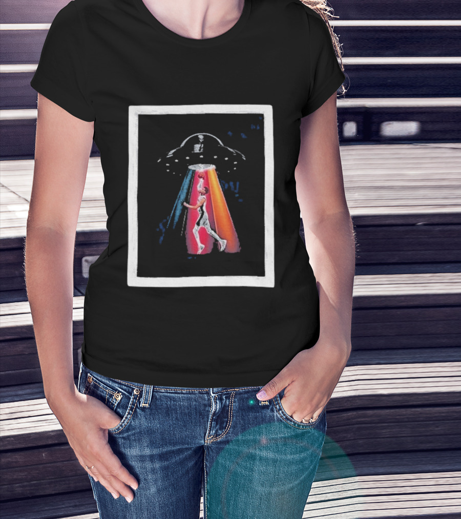 El Wembalien Victor Wembanyama UFO San Antonio Spurs NBA Basketball 2026 T-Shirt