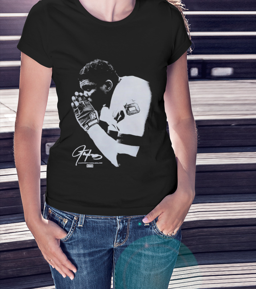 Kith National Football League Lawrence Taylor Praying Hands Signature Edition T-Shirt