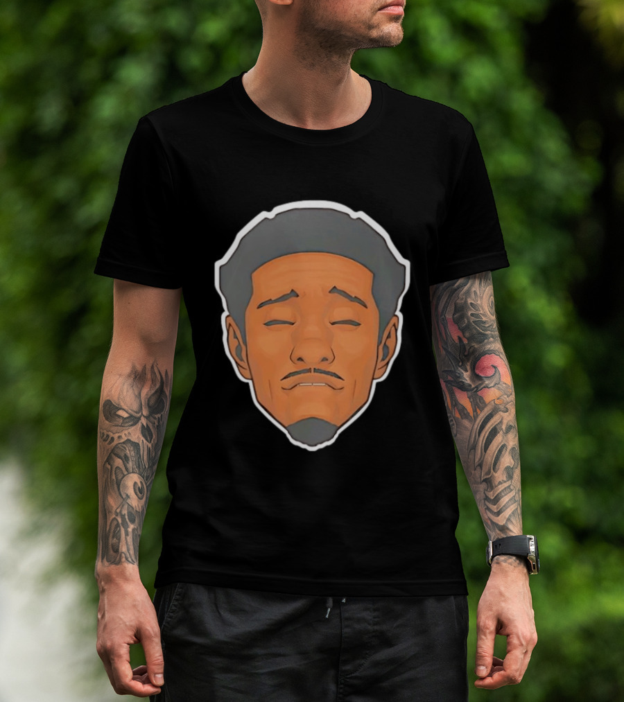 Klay Thompson Eyes Closed NBA Focus T-Shirt