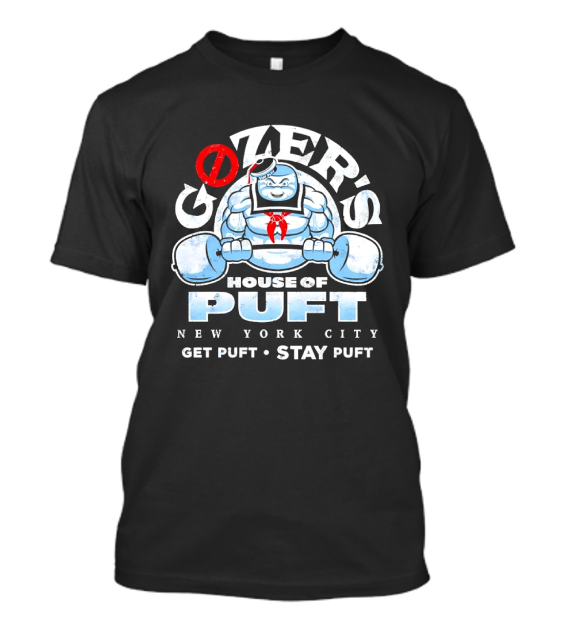 Gozer's House Of Puft New York City Muscular Stay Puft Get Puft Stay Puft T-Shirt