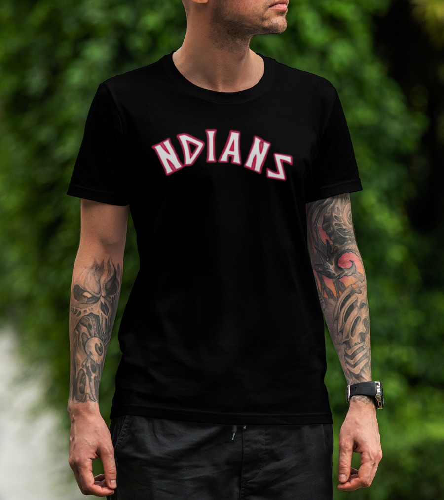 Cleveland Indians Pullover Jersey NDANS T-Shirt