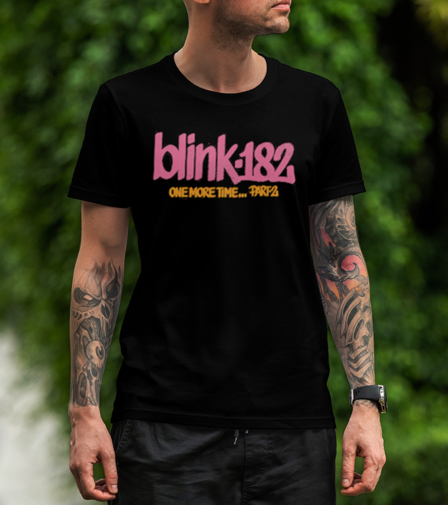 Blink 182 One More Time 2024 T-Shirt