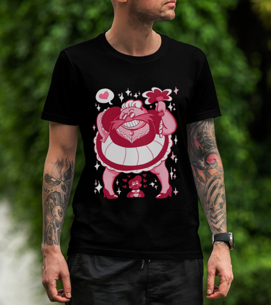Eggman The Egg Maid Meme Sparkles And Hearts T-Shirt