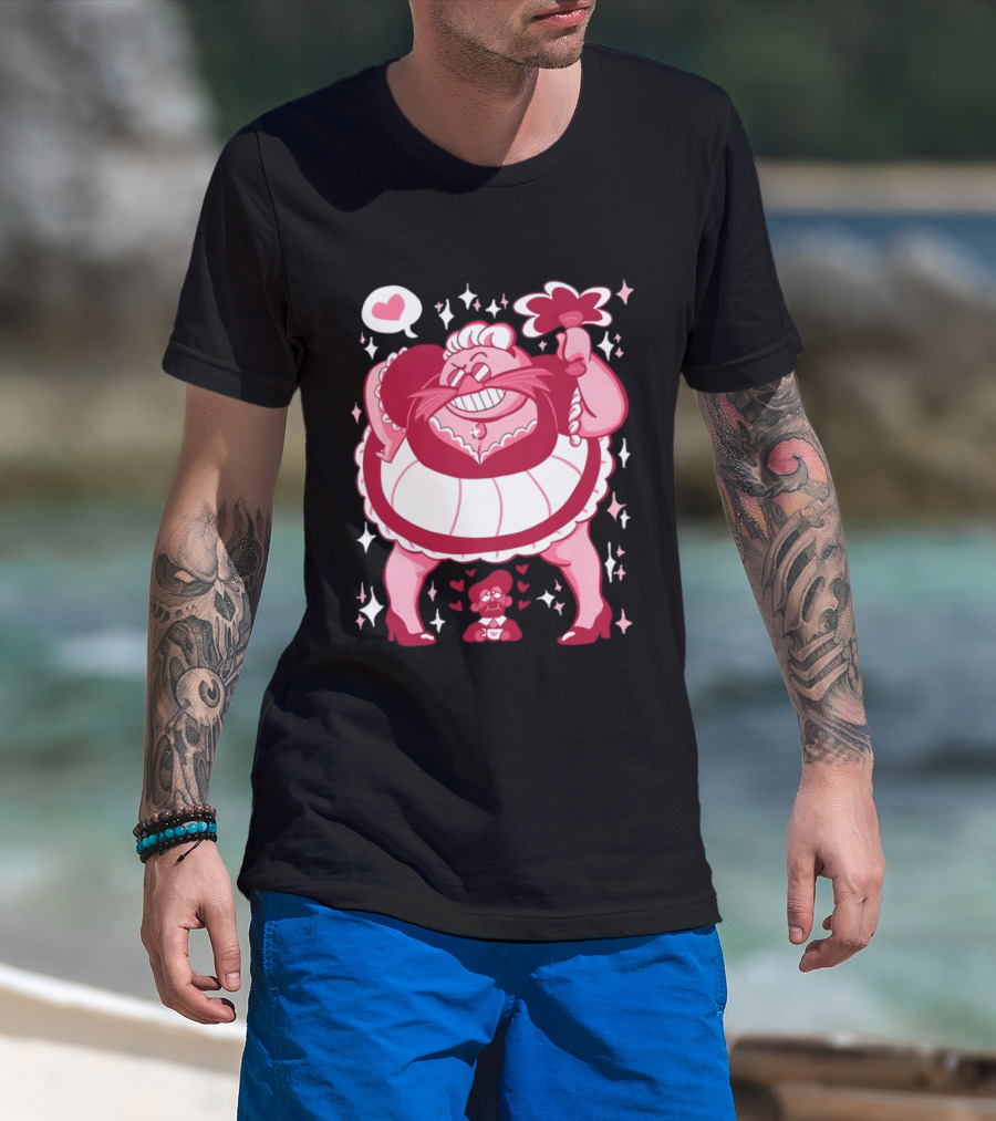 Eggman The Egg Maid Meme Sparkles And Hearts T-Shirt