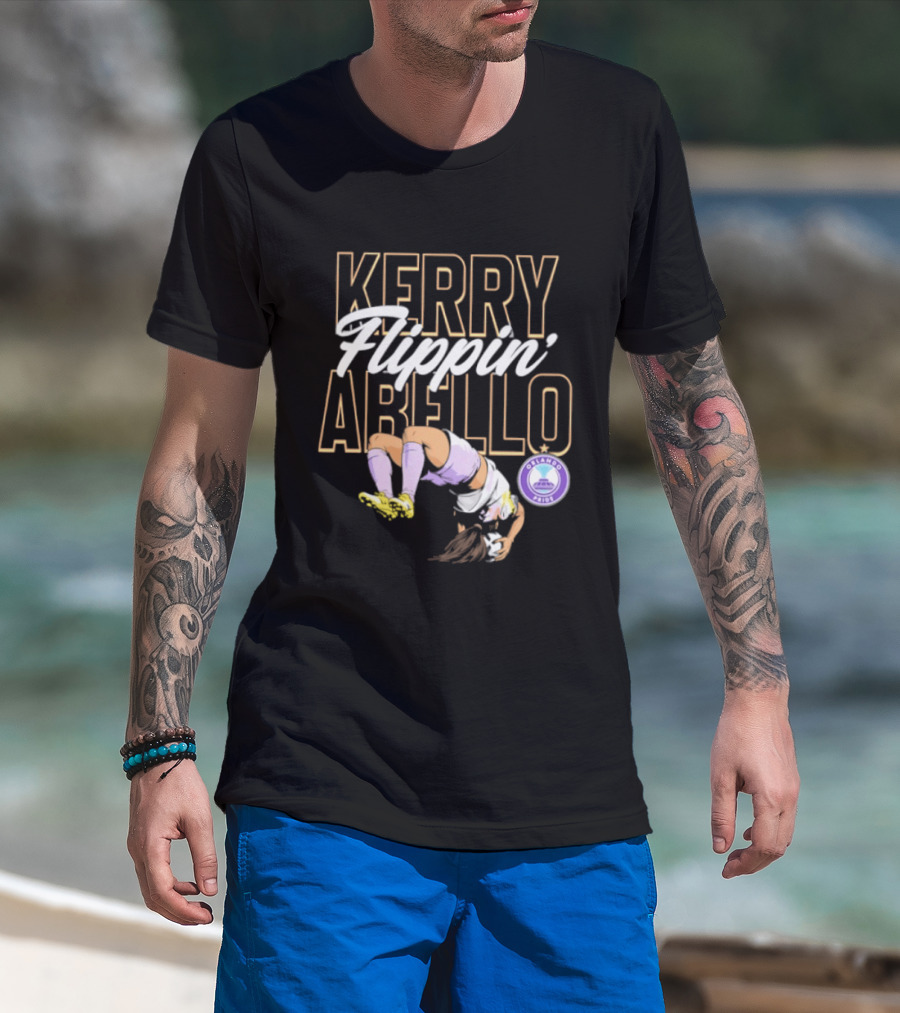 Kerry Abello Flippin Orlando Pride NWSL T-Shirt