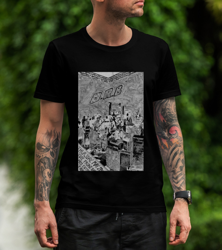 ORB Live Performance Thursday May 28 Hotel Front Bar Melbourne Australia Free Entry T-Shirt