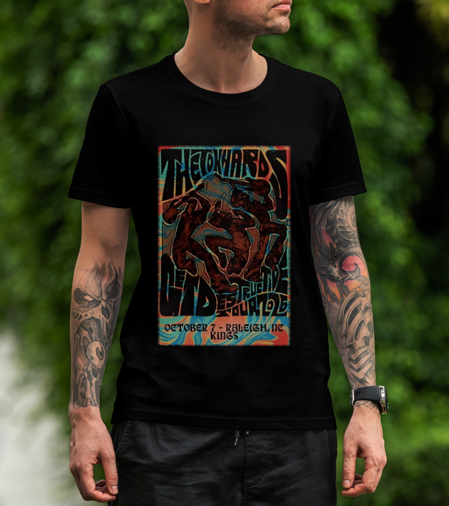 The Toxhards October 7 True Live Tour 2026 Raleigh Nc Kings T-Shirt