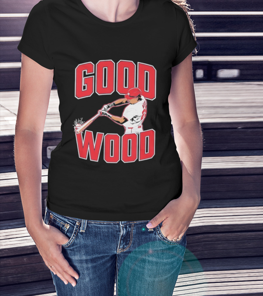 Washington Baseball James Wood Good Wood Slugger Swing T-Shirt