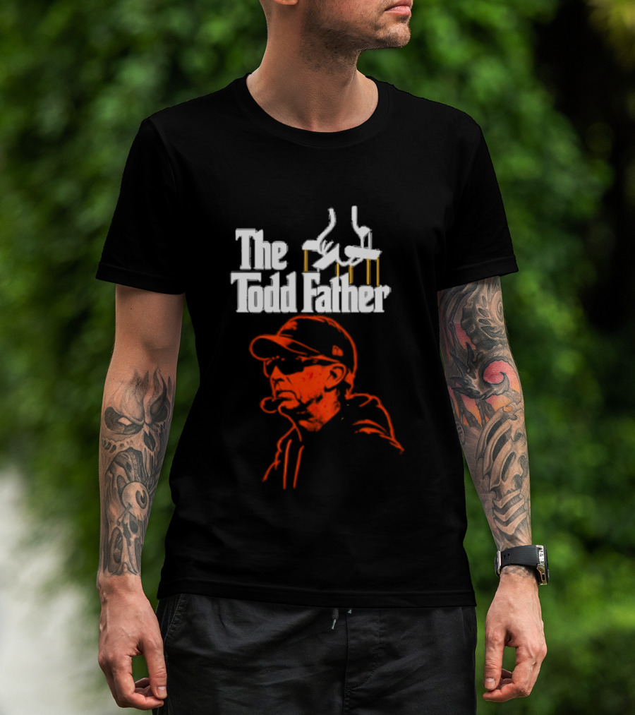 The Todd Father Todd Monken Baseball Themed Fan T-Shirt