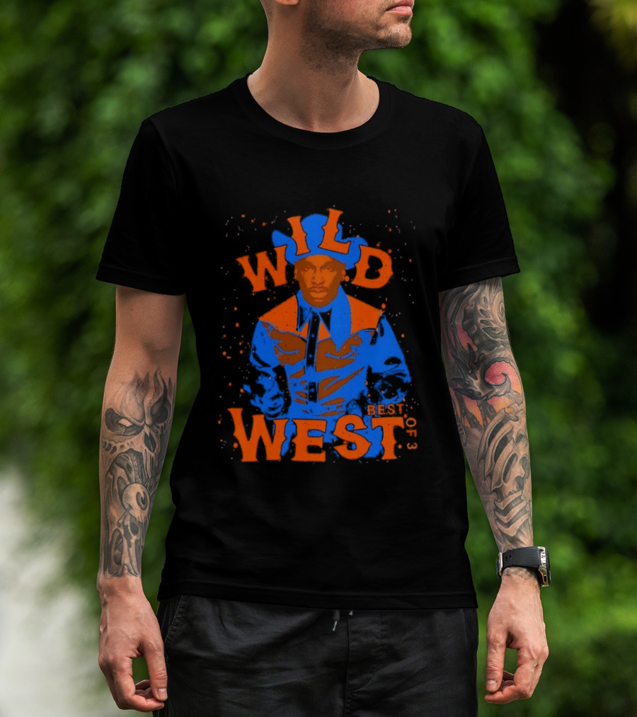 Wild West Beat Of 3 Cowboy T-Shirt