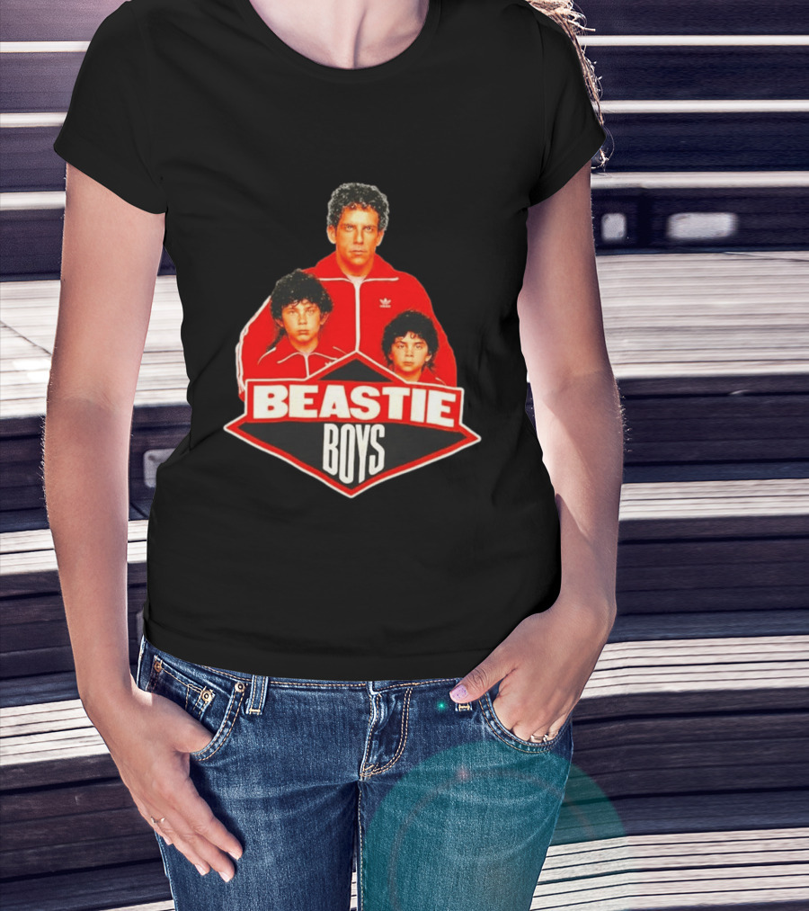Beastie Boys Red Tracksuit Iconic Hip Hop T-Shirt