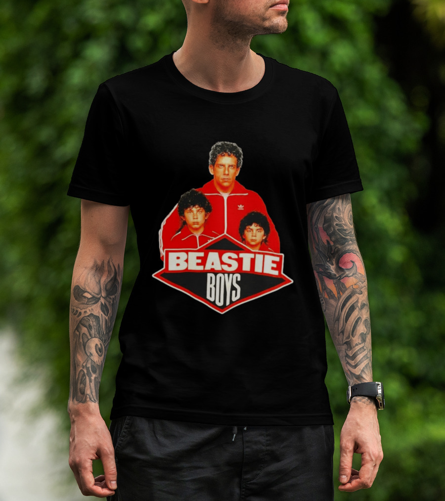 Beastie Boys Red Tracksuit Iconic Hip Hop T-Shirt