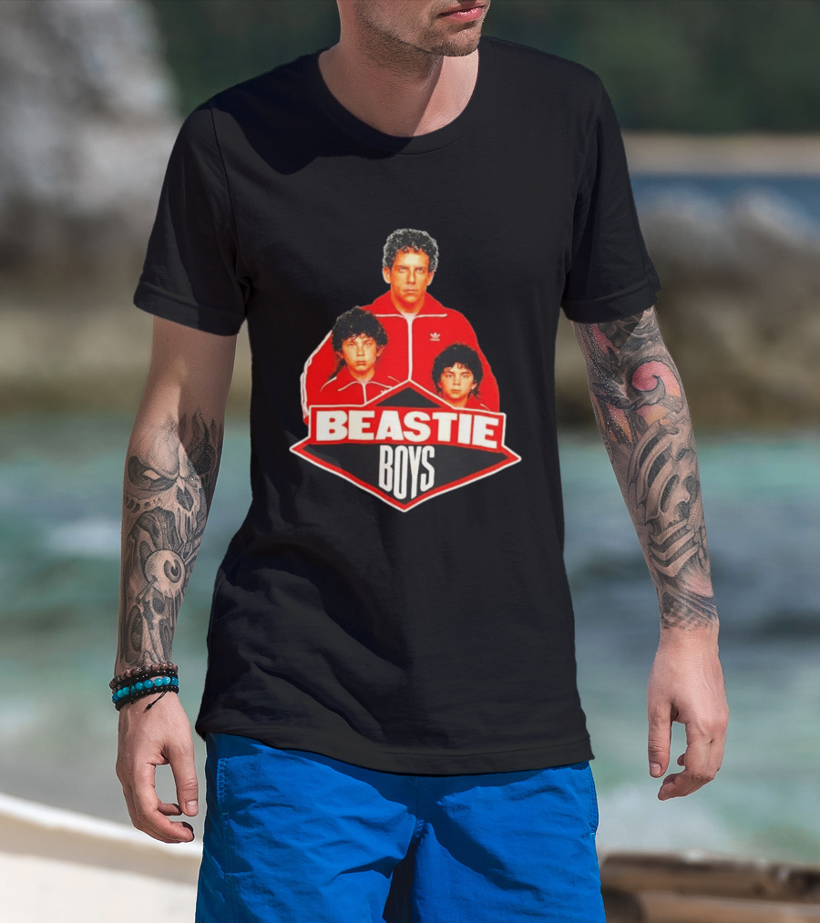 Beastie Boys Red Tracksuit Iconic Hip Hop T-Shirt