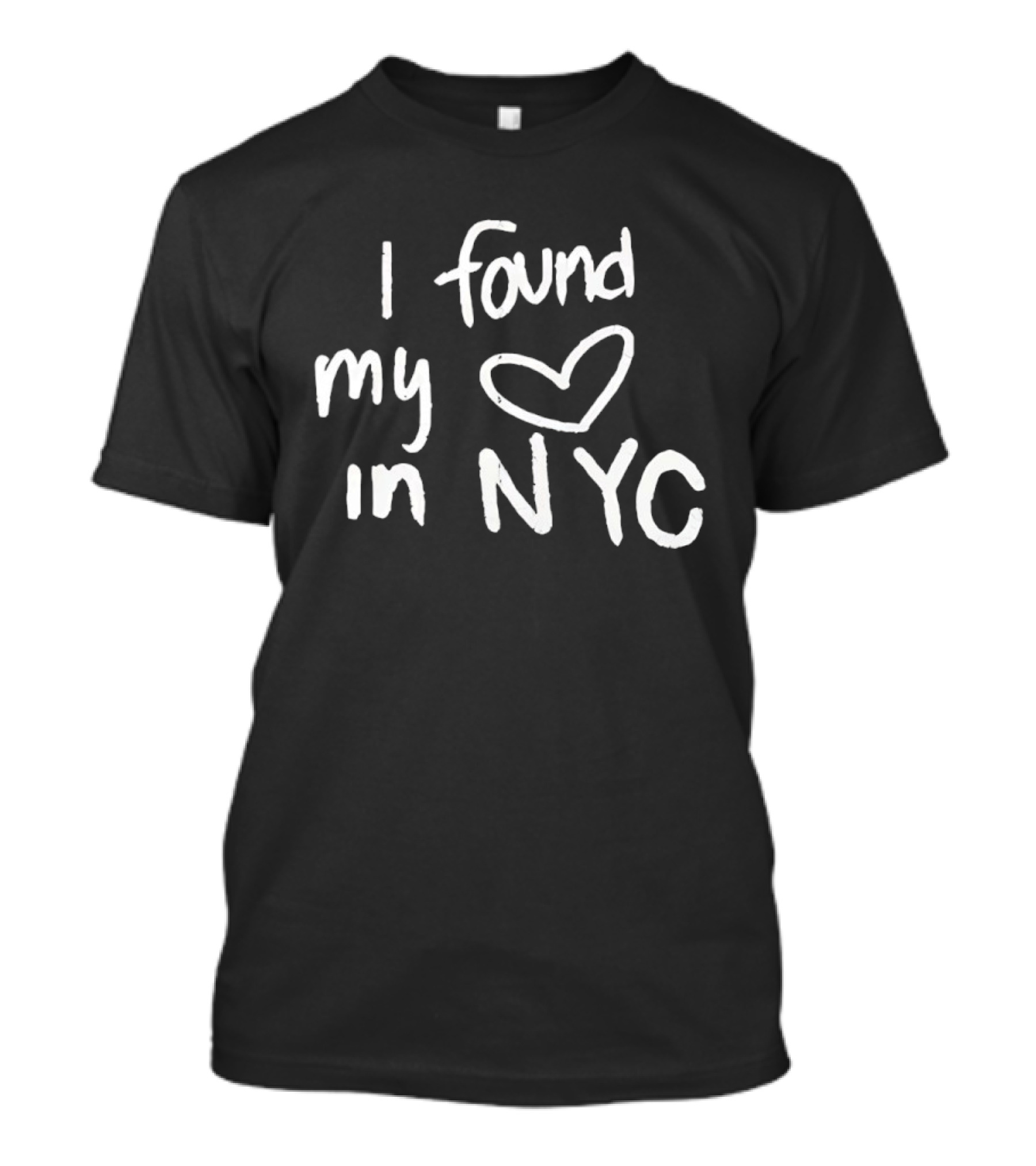 I Found My Love Heart NYC T-Shirt