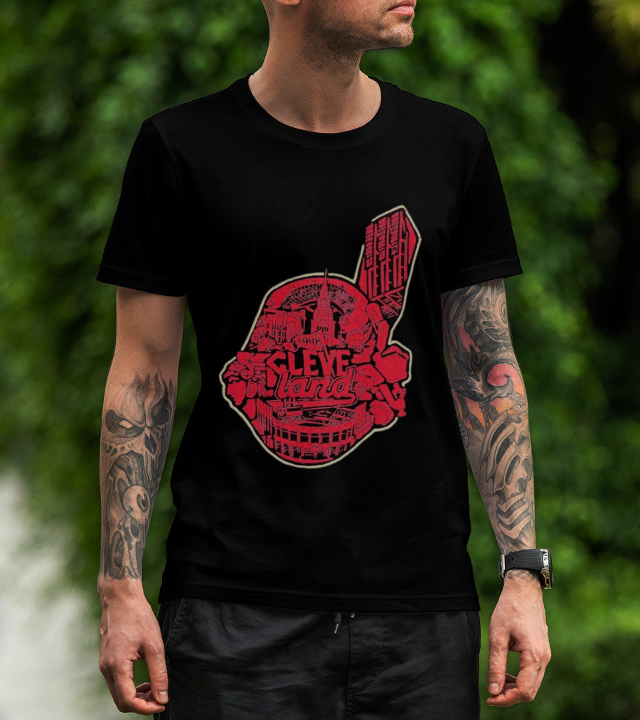 Cleveland Guardians 1948 Terminal Tower Progressive Field CLEVEland T-Shirt