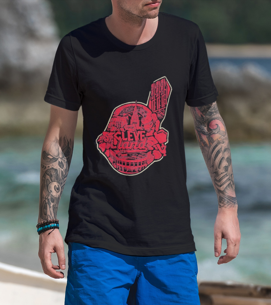 Cleveland Guardians 1948 Terminal Tower Progressive Field CLEVEland T-Shirt