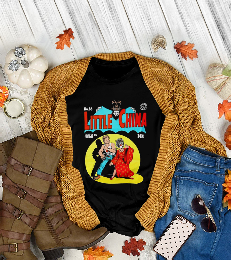 No 86 Little China Jack Burton Gracie Law David Lo Pan Tales Of Big Trouble T-Shirt