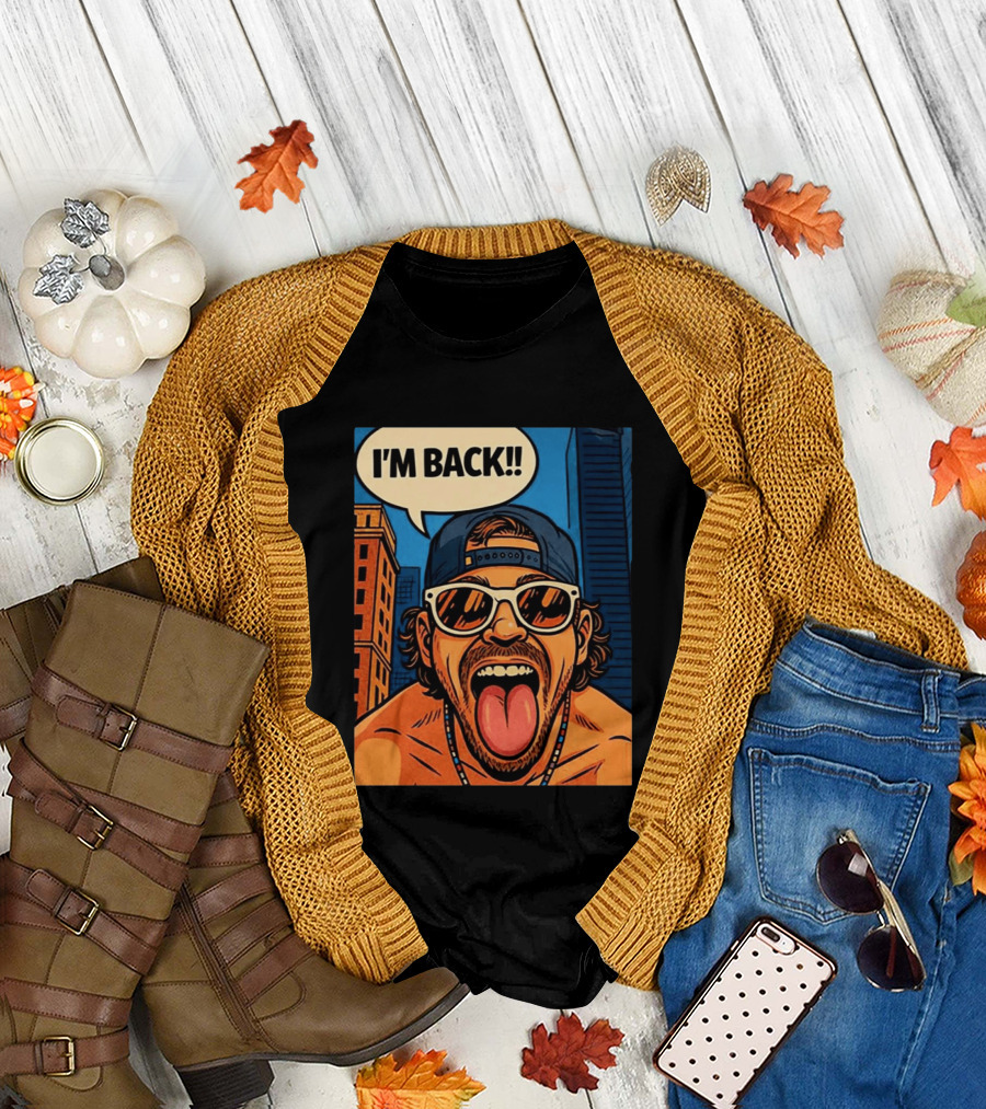 Premiun Dodgers Kiké Hernández I'm Back T-Shirt