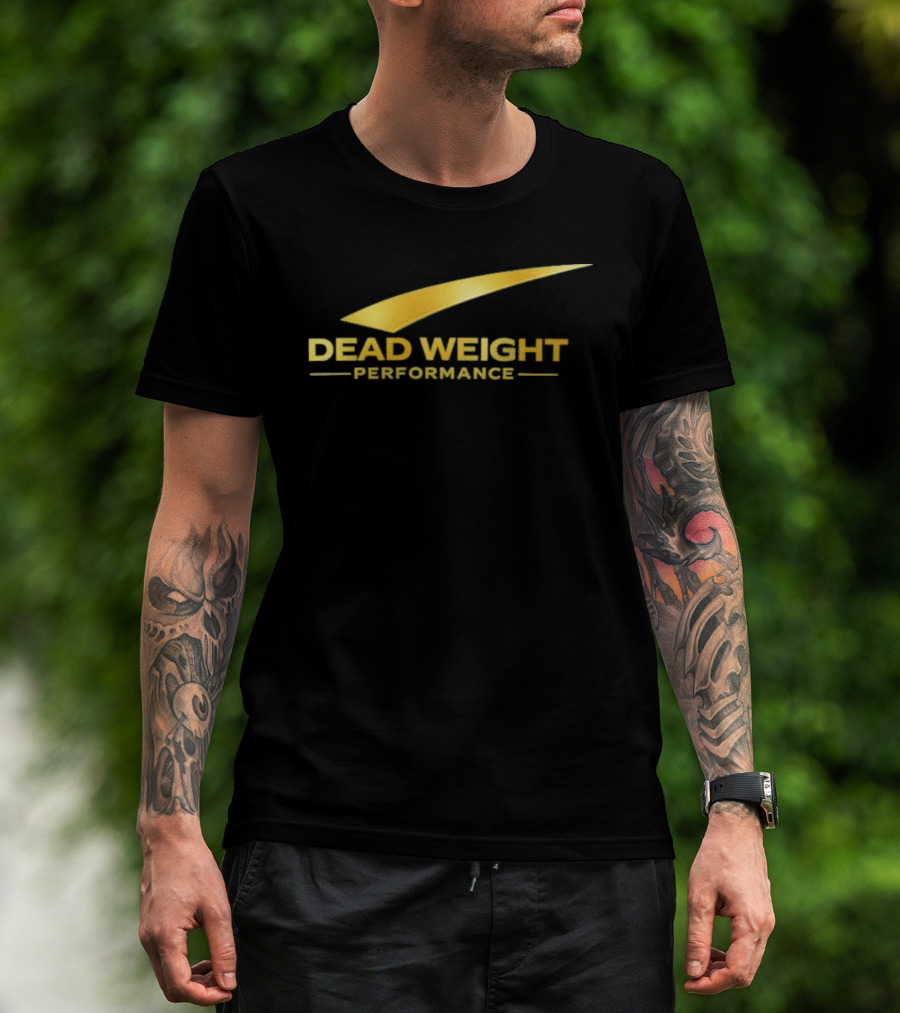 Dead Weight Performance Original Gold Swoosh T-Shirt