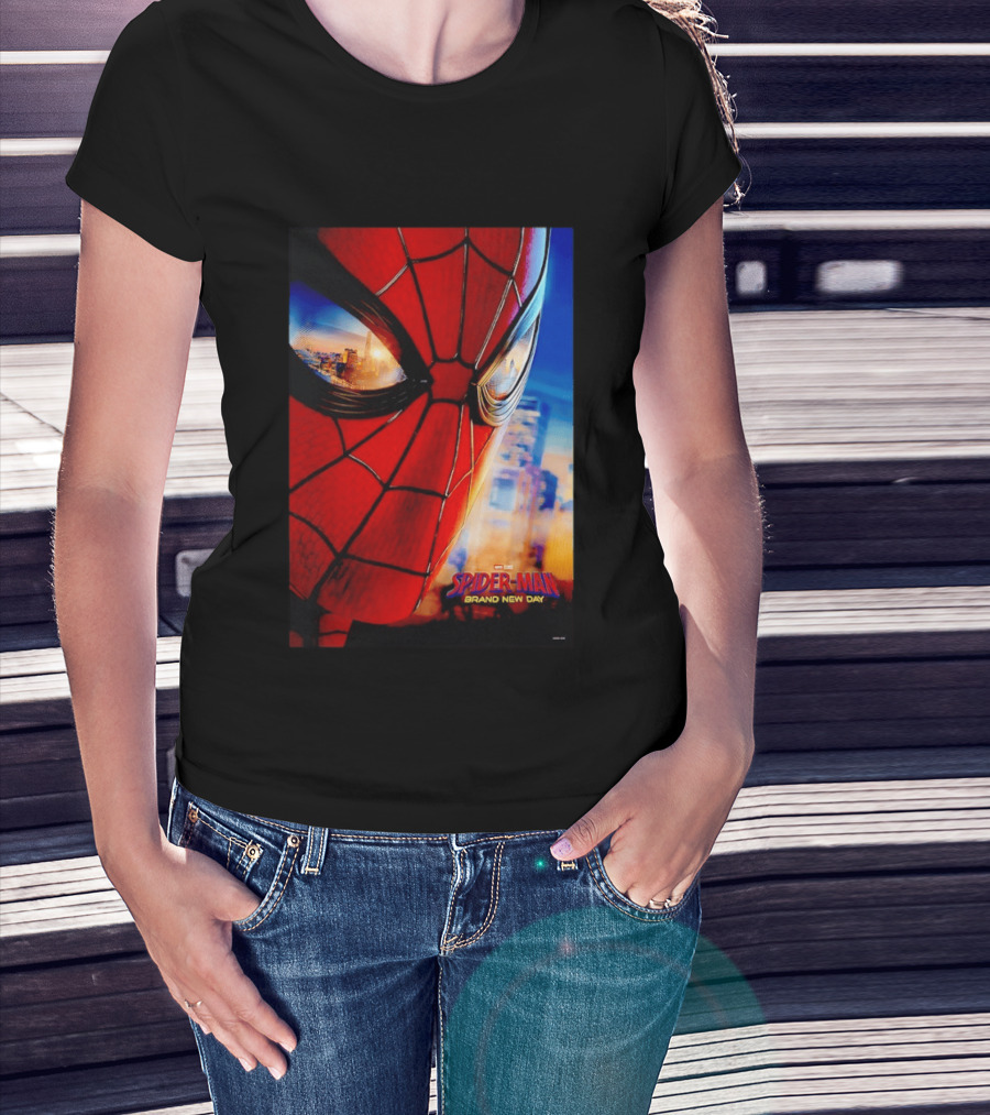 Spider Man Marvel Brand New Day Mask Studios T-Shirt