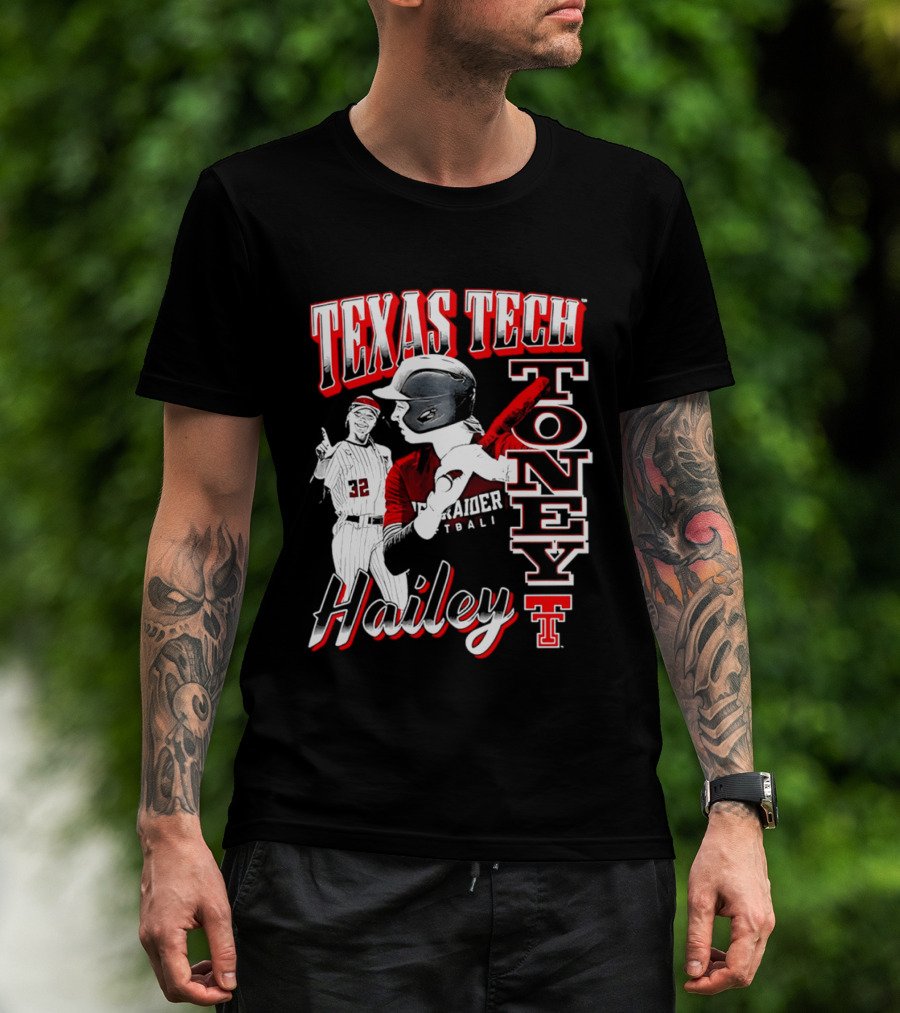 Texas Tech Red Raiders Hailey Toney 32 T-Shirt