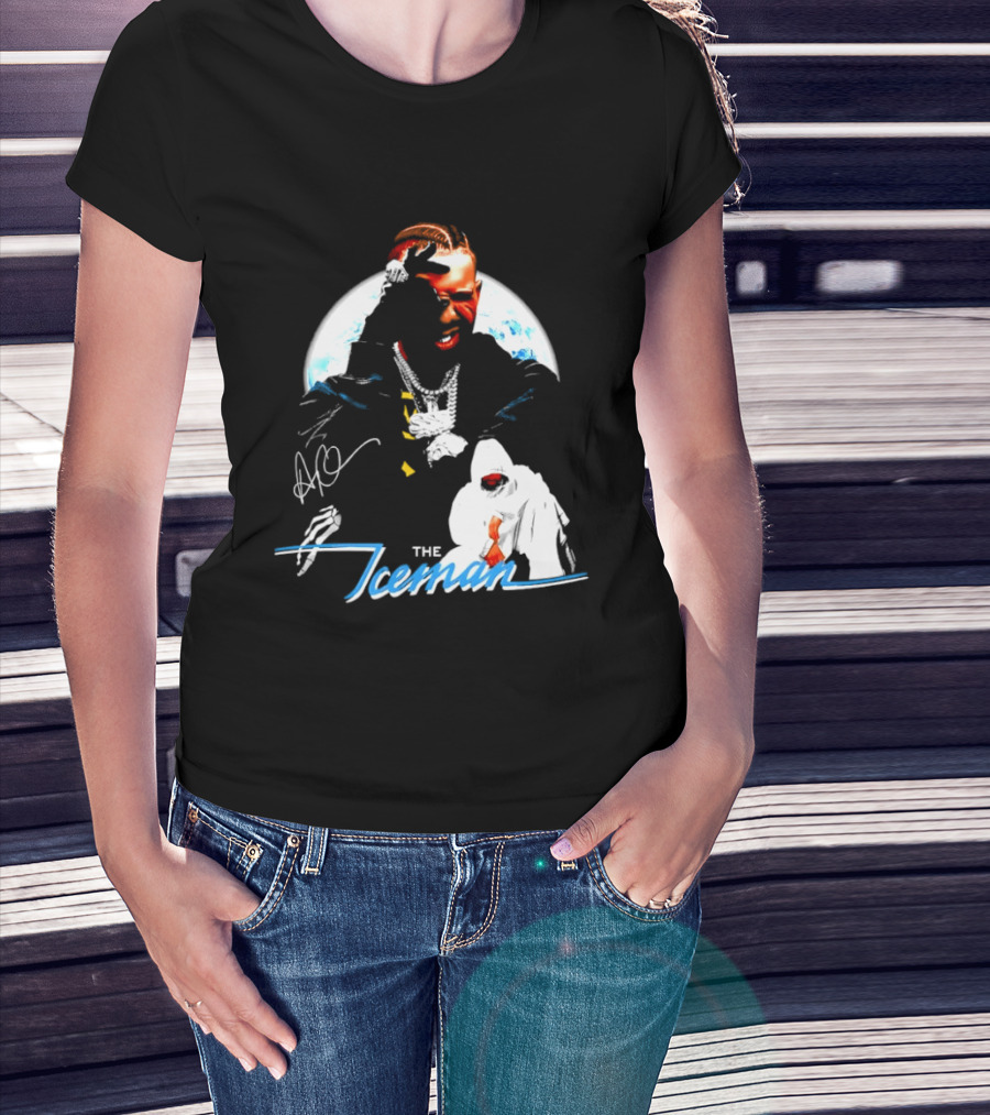 Drake The Iceman Autographed 2026 Design By Cesar T-Shirt
