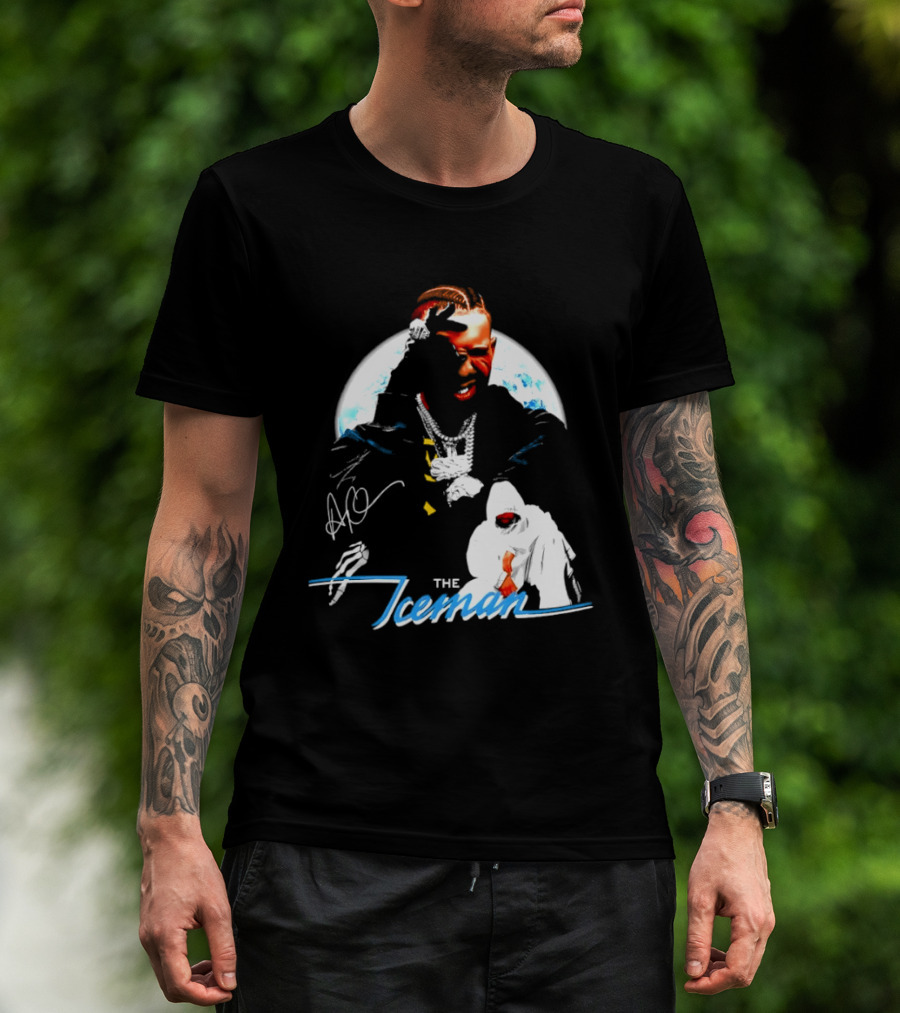 Drake The Iceman Autographed 2026 Design By Cesar T-Shirt