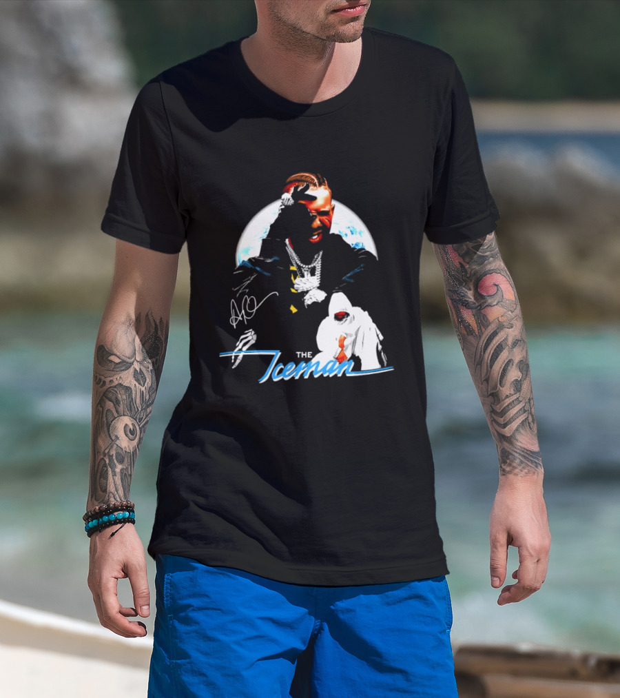 Drake The Iceman Autographed 2026 Design By Cesar T-Shirt