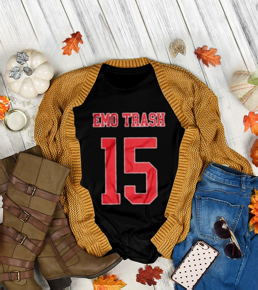 EMO TRASH 15 Retro Sports T-Shirt