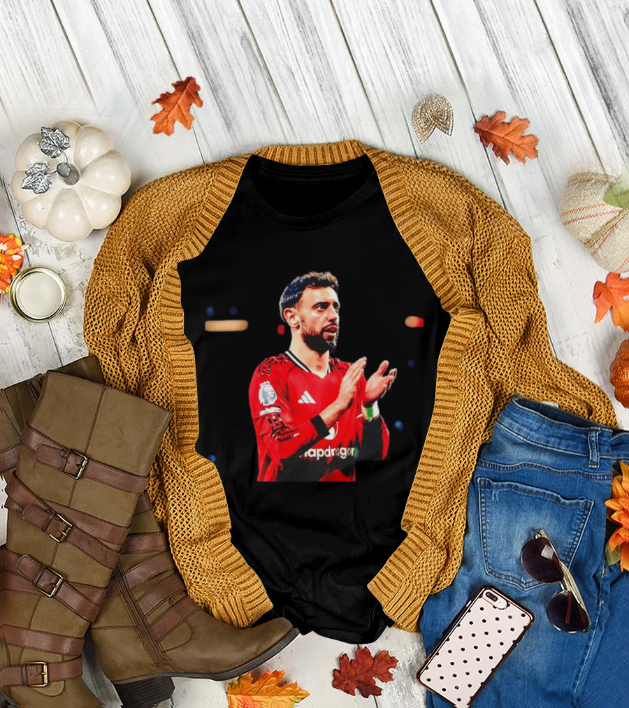 Bruno Fernandes Manchester United Premier League Most Assists Of The Season Snapdragon T-Shirt