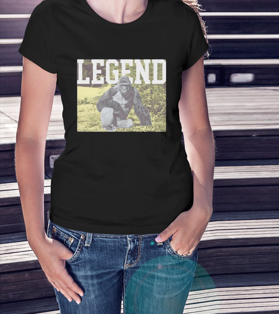 Legend Gorilla Wild Animals T-Shirt