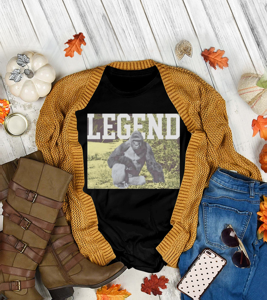 Legend Gorilla Wild Animals T-Shirt