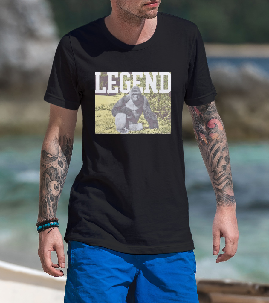 Legend Gorilla Wild Animals T-Shirt